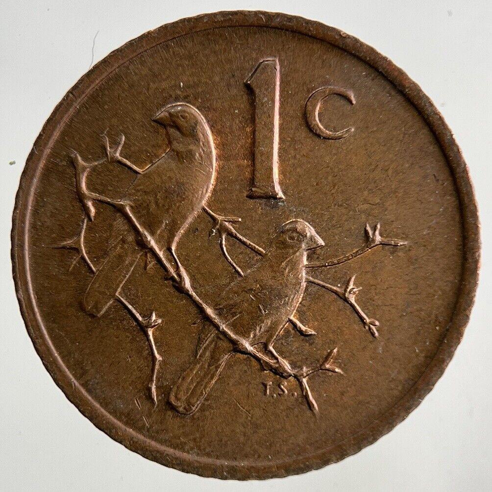 1972 South Africa 1 Cent Coin | Fine Collectable Grade