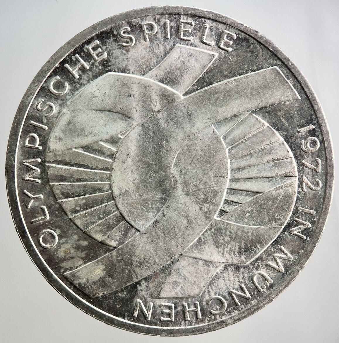 1972-G Germany 10 Mark Silver Coin | Fine Collectable Grade | a2588