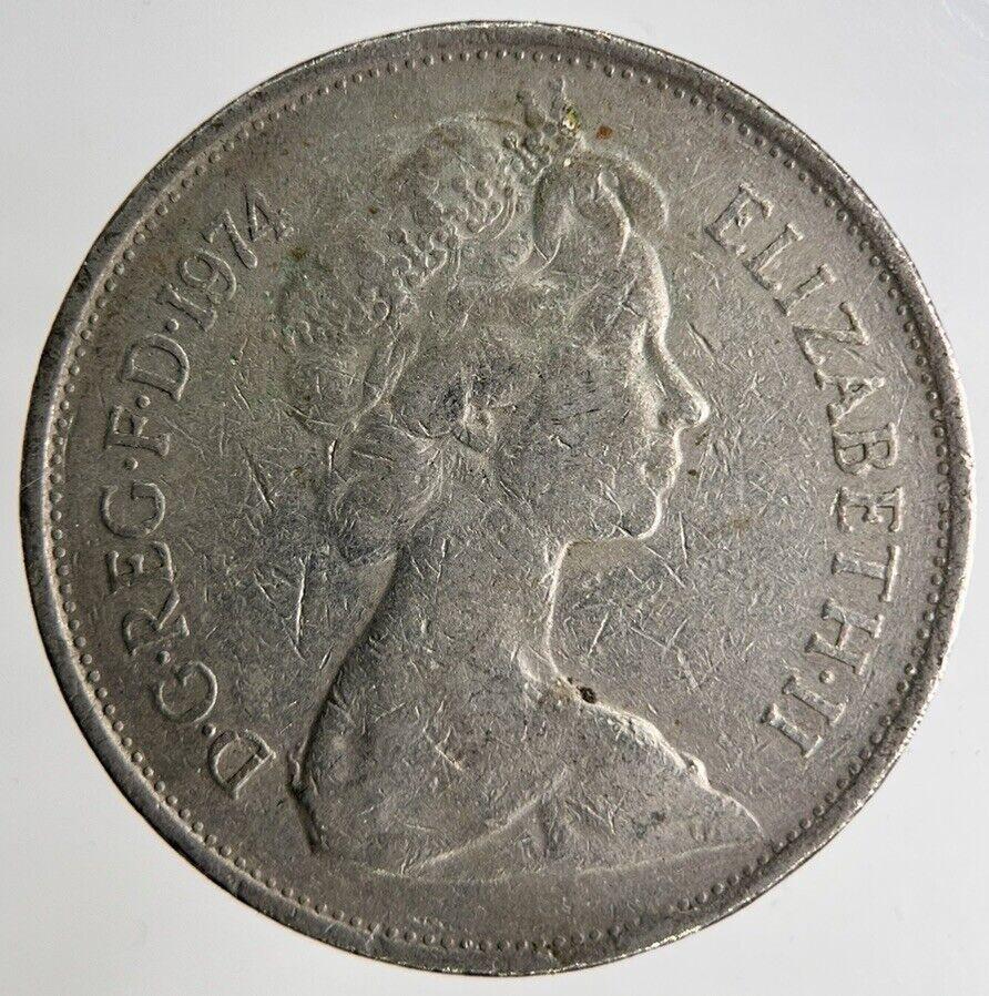 1974 Elizabeth II 10p 10 Ten Pence Coin | Fine Collectable Grade