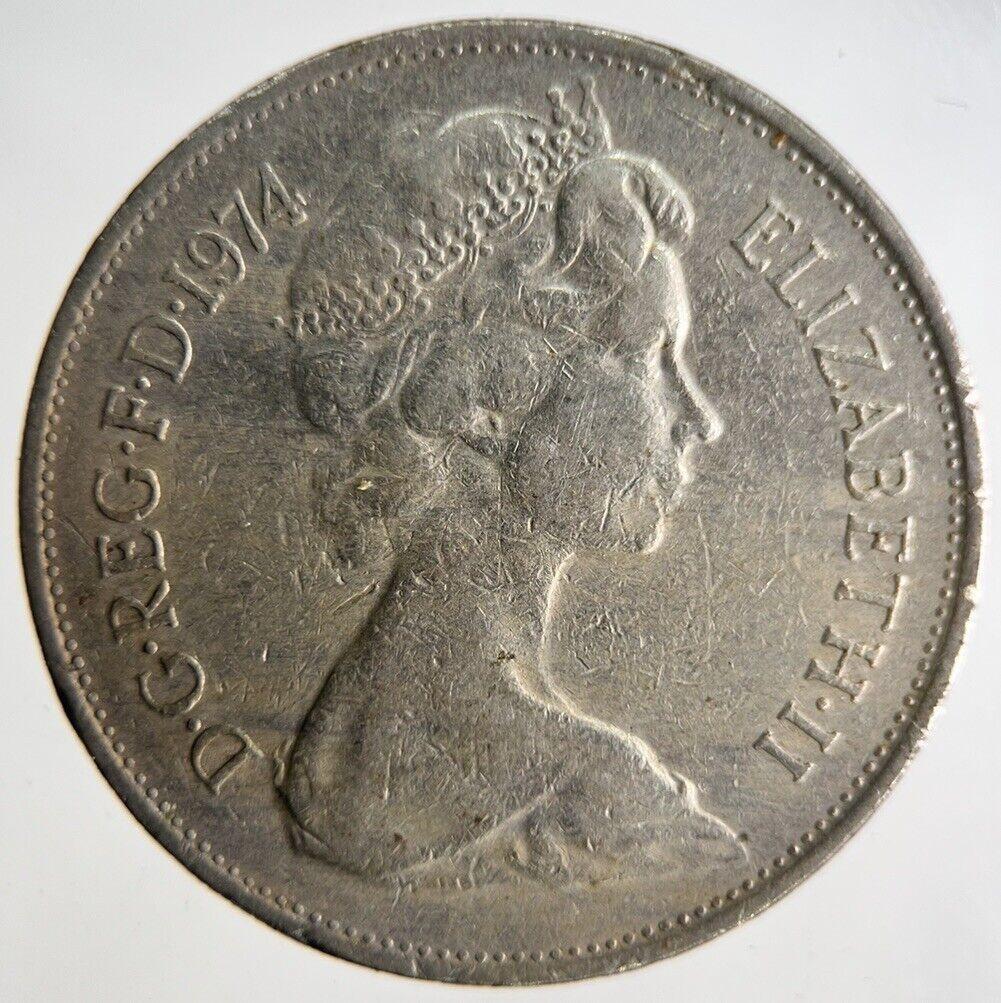 1974 Elizabeth II 10p Ten 10 Pence Coin | Fine Collectable Grade