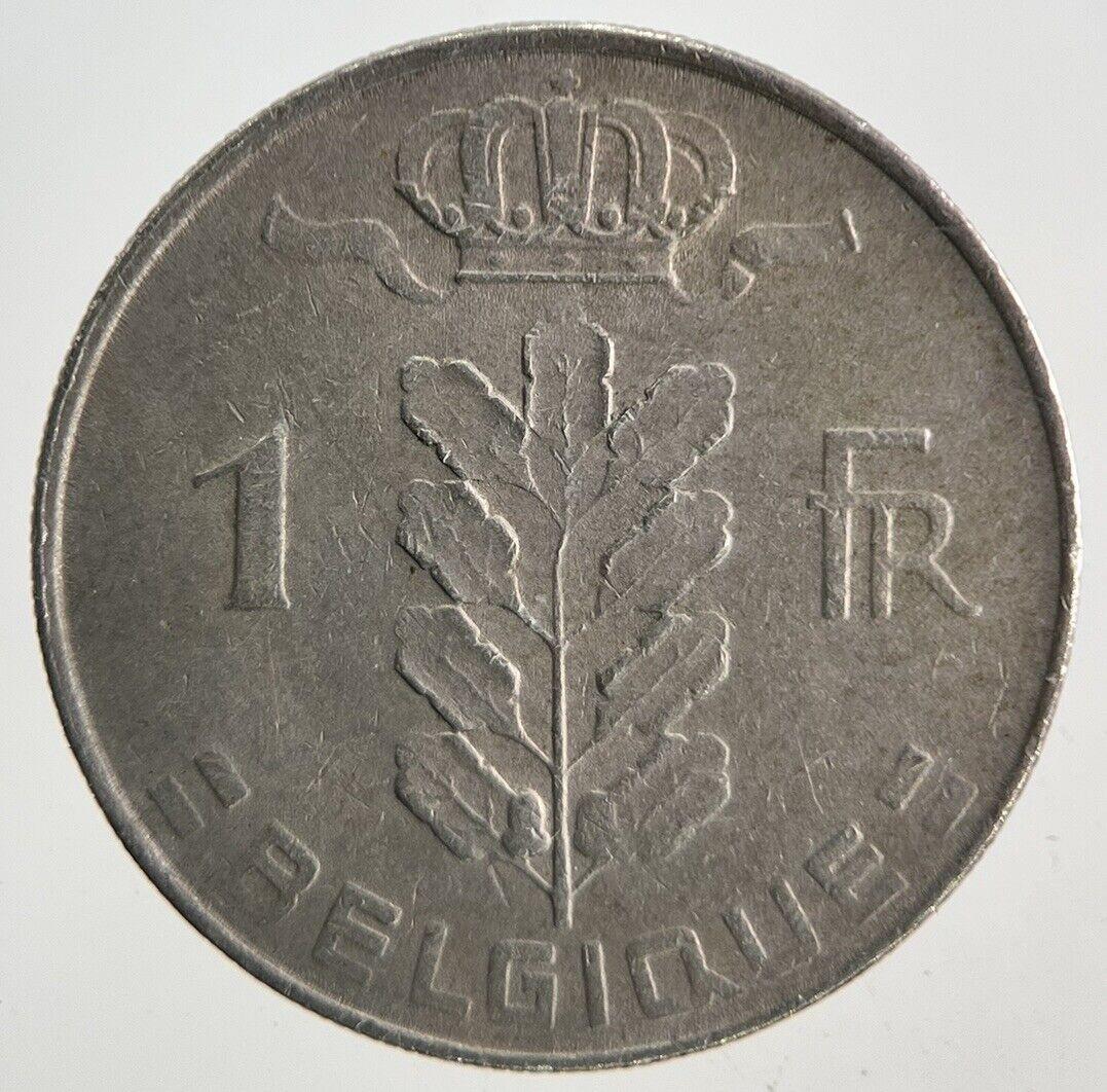 1975 Belgium 1 Franc Coin | Fine Collectable Grade