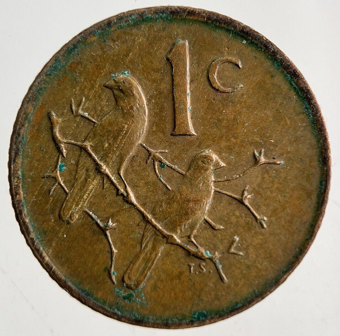 1975 South Africa 1 Cent Coin | Fine Collectable Grade
