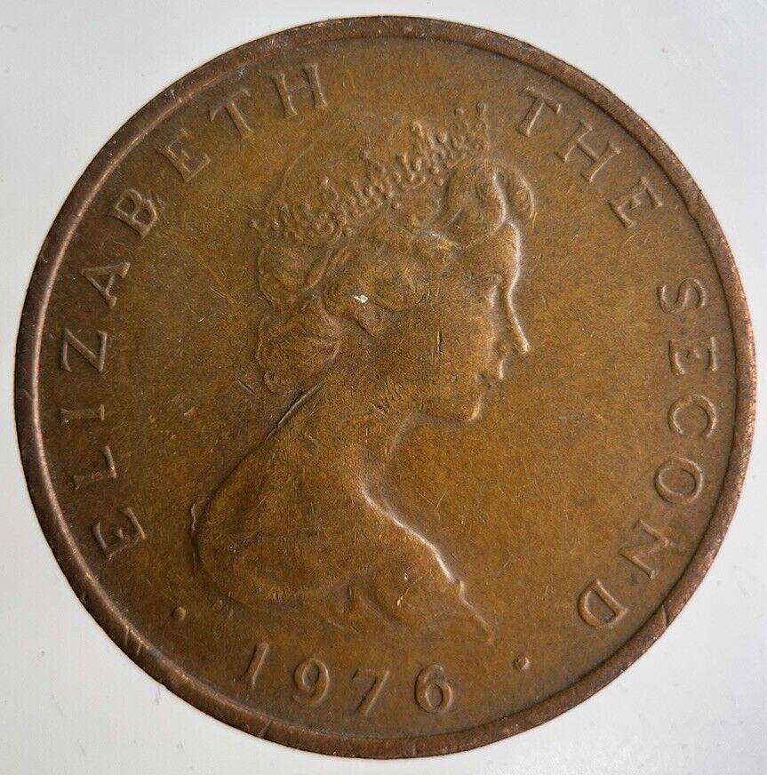 1976 Isle Of Man 2p Two 2 Pence Coin | Fine Collectable Grade