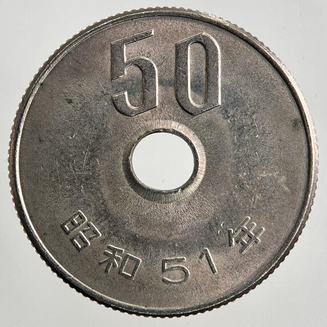 1976 Japan 50 Yen Coin | Fine Collectable Grade