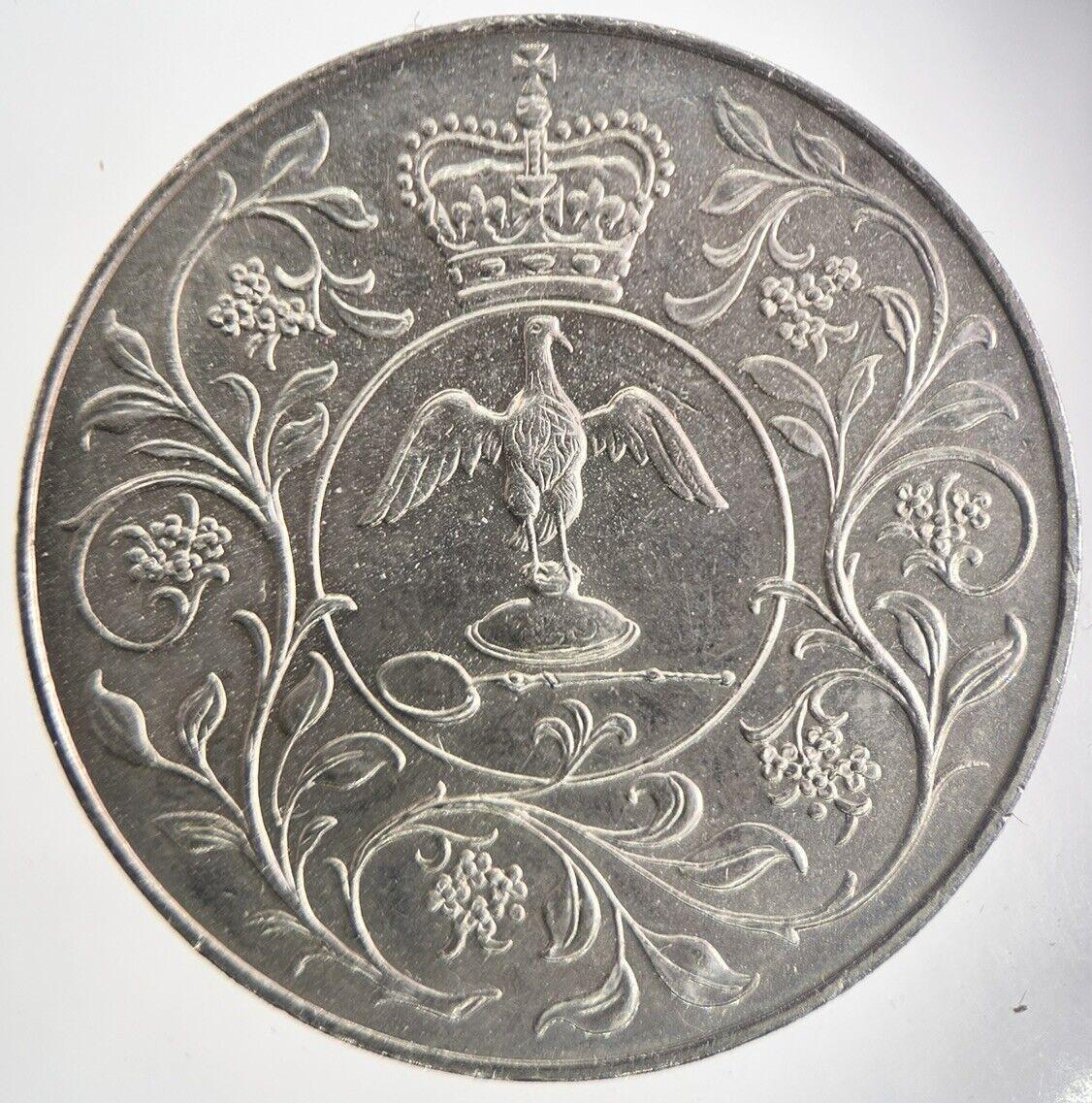 1977 Elizabeth II Jubilee Crown Coin | Fine Collectable Grade | a3739