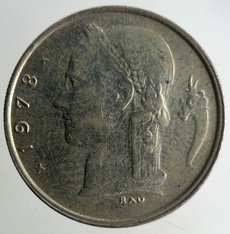 1978 Belgium 1 Franc Coin | Fine Collectable Grade