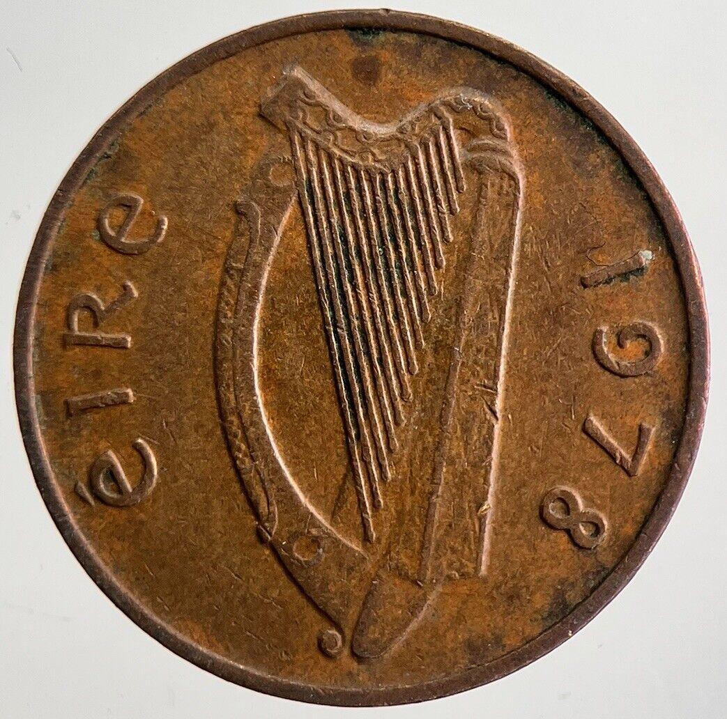 1978 Irish 1 One-Pence Penny Coin | Collectable Grade | a7026