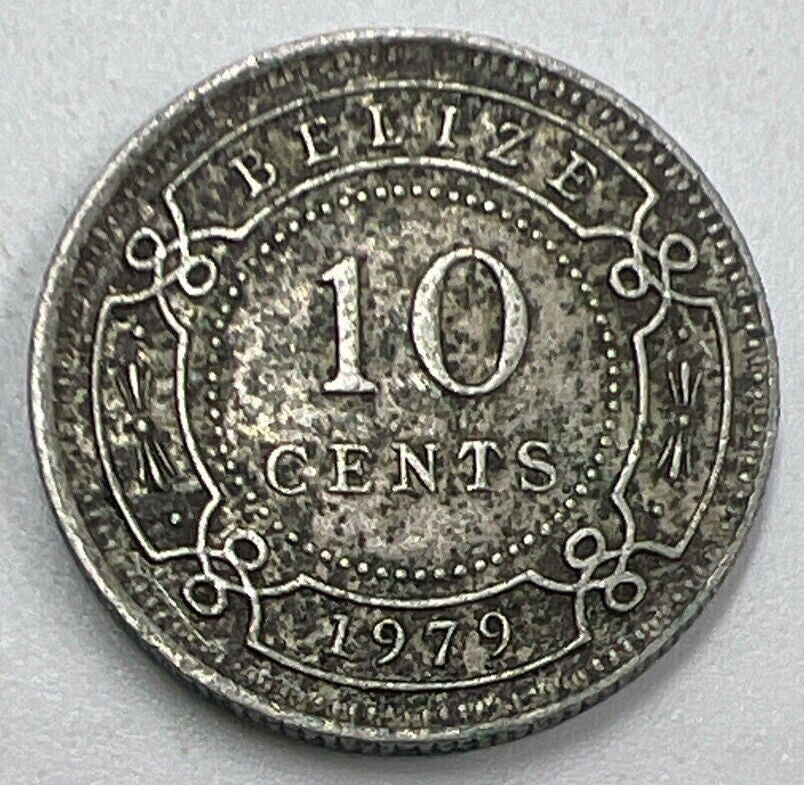 1979 Belize 10 Cents Coin | Elizabeth II | Collectable Grade | a1426