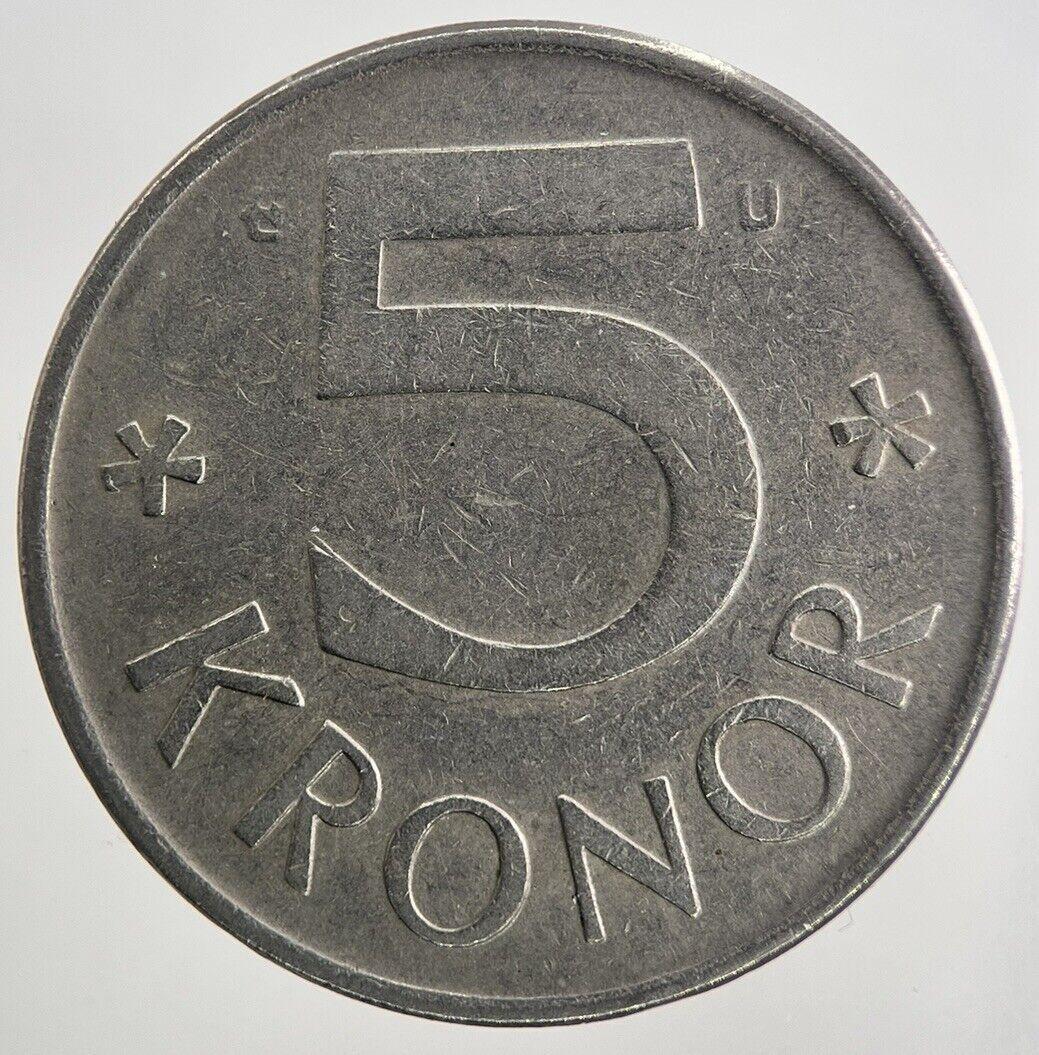 1978 Sweden 5 Kronor Coin | Very High Grade