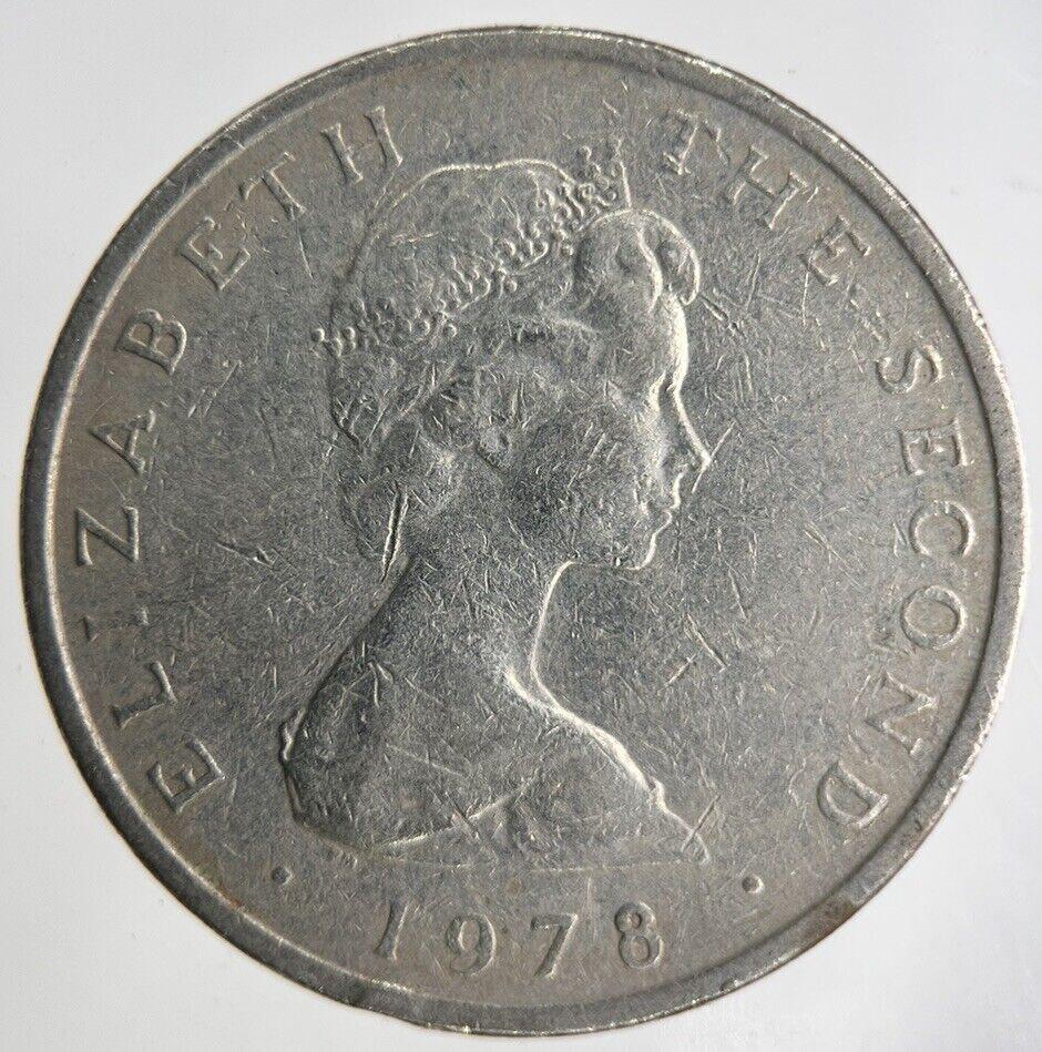 1978 Isle Of Man 10p Ten 10 Pence Coin | Fine Collectable Grade