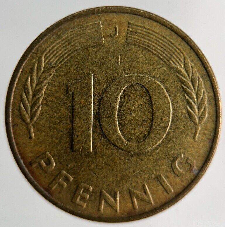 1979 Germany 10 Pfennig Coin | Fine Collectable Grade