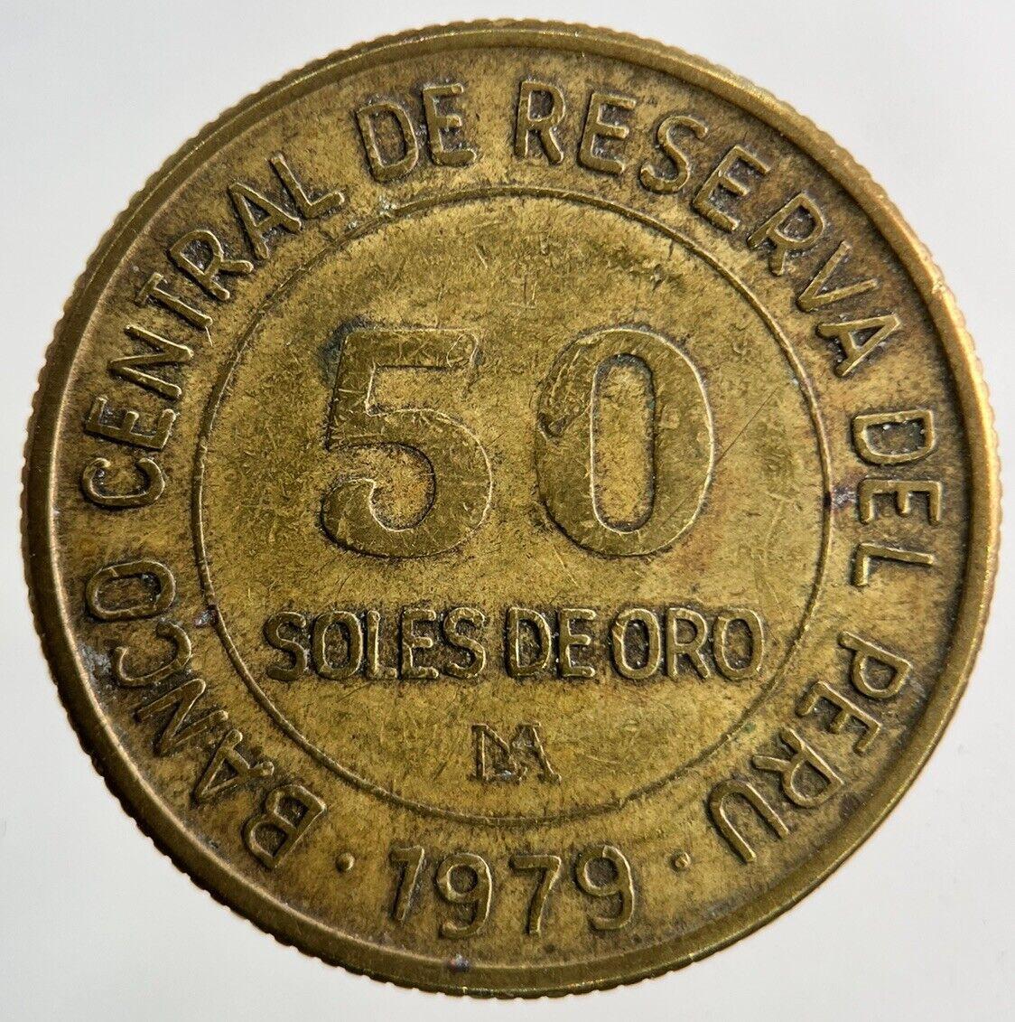 1979 Peru 50 Soles Coin | Fine Collectable Grade
