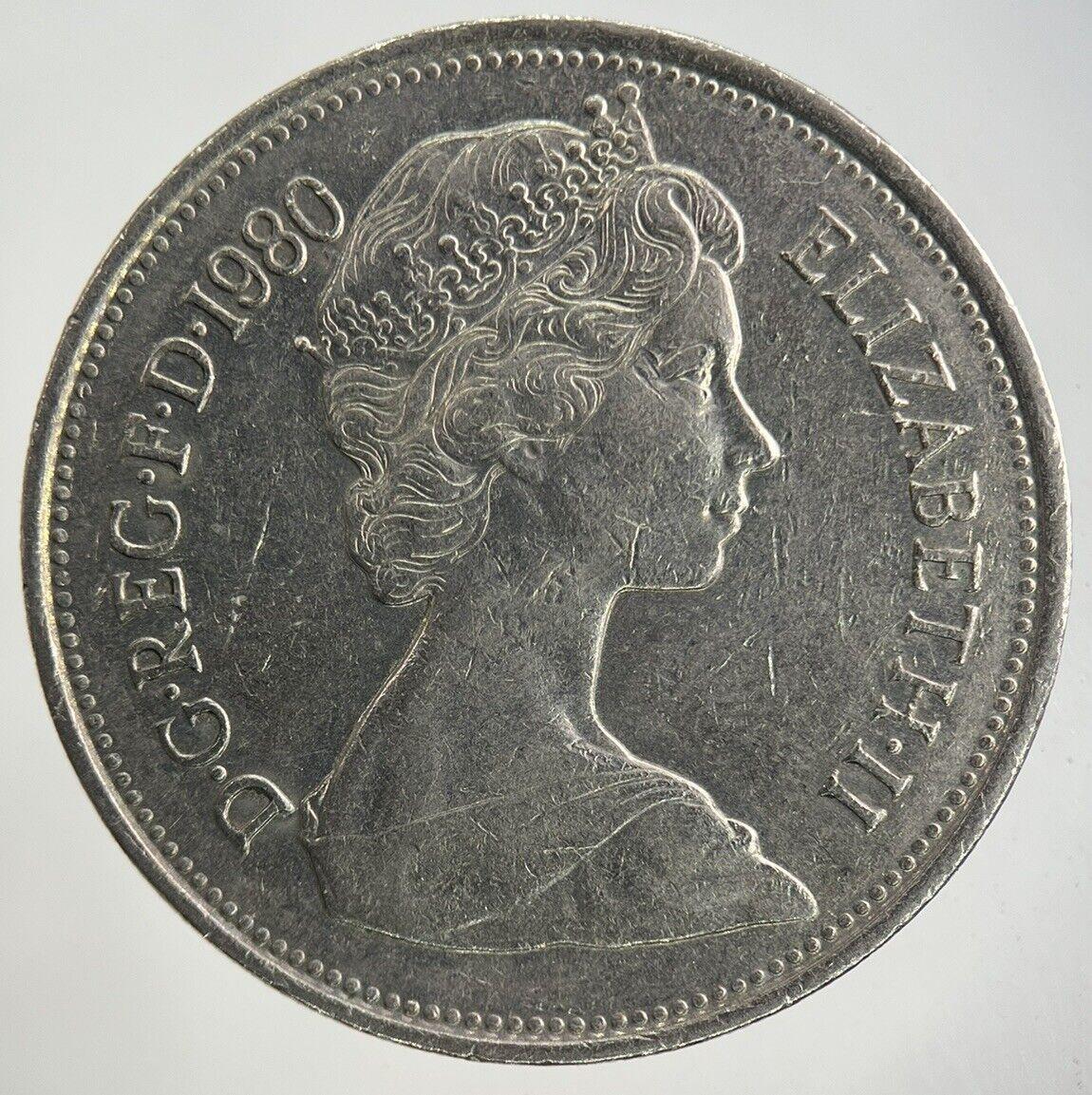 1980 Elizabeth II 2nd 10p Ten-Pence Coin | Fine Collectable Grade