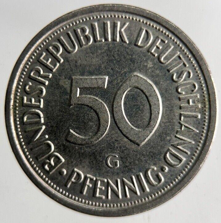 1980 Germany 50 Pfennig Coin | Fine Collectable Grade