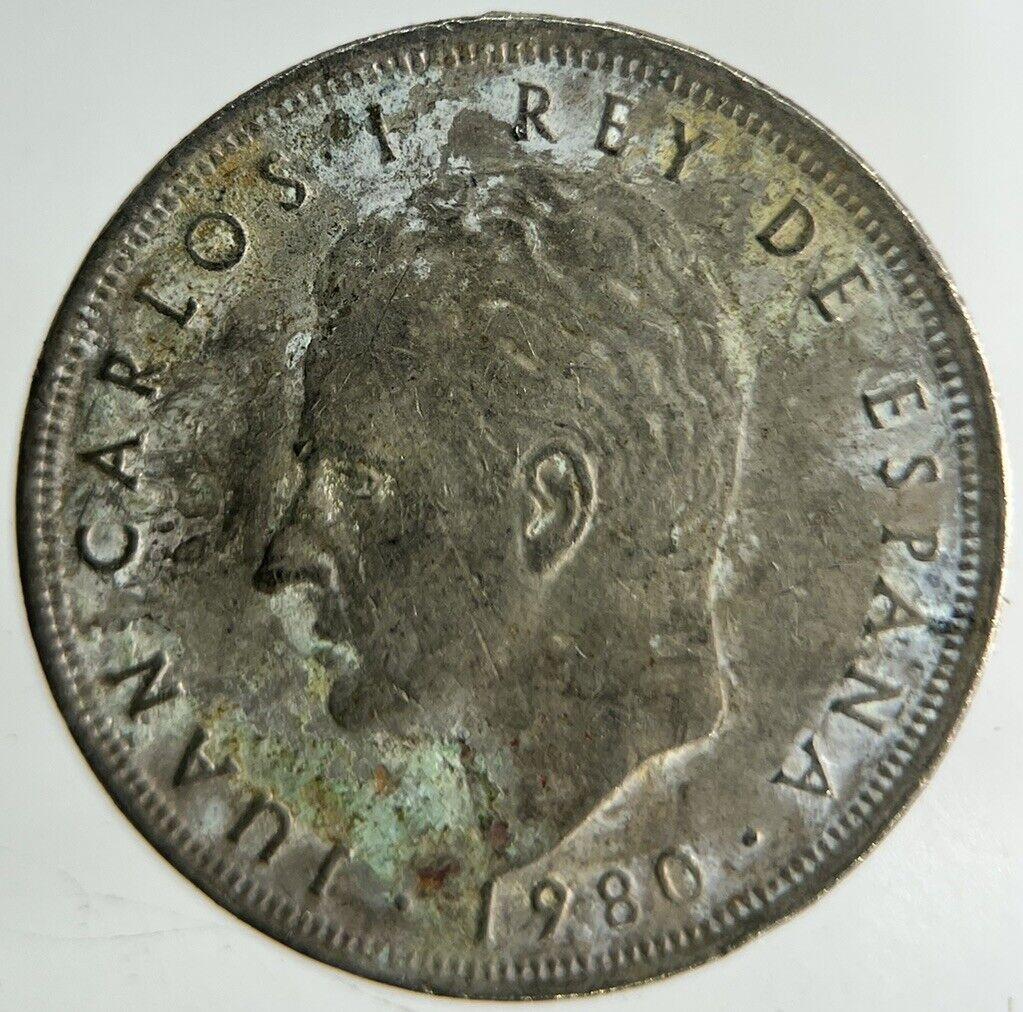 1980 Spain 5 Pesetas Coin | Fine Collectable Grade