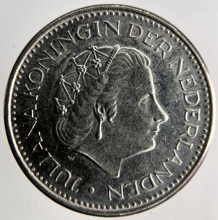 1980 Netherlands 1 Gulden Coin | Fine Collectable Grade