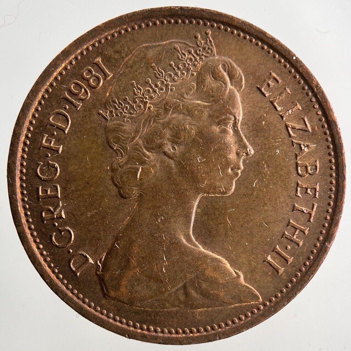 1981 Elizabeth II 2nd 2p Two-Pence Coin | Fine Collectable Grade