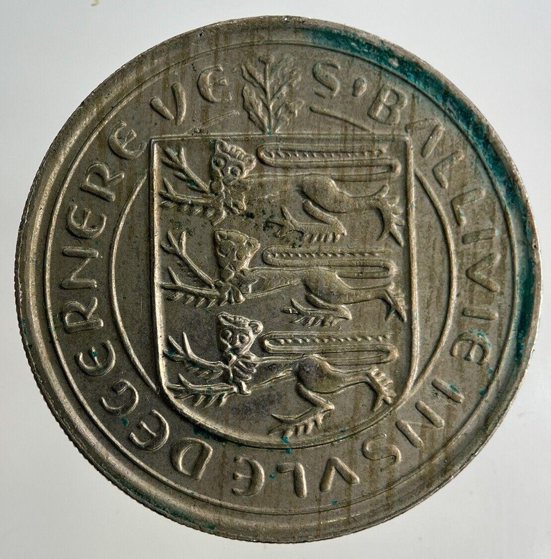 1982 Guernsey 10p Ten-Pence Coin | Fine Collectable Grade