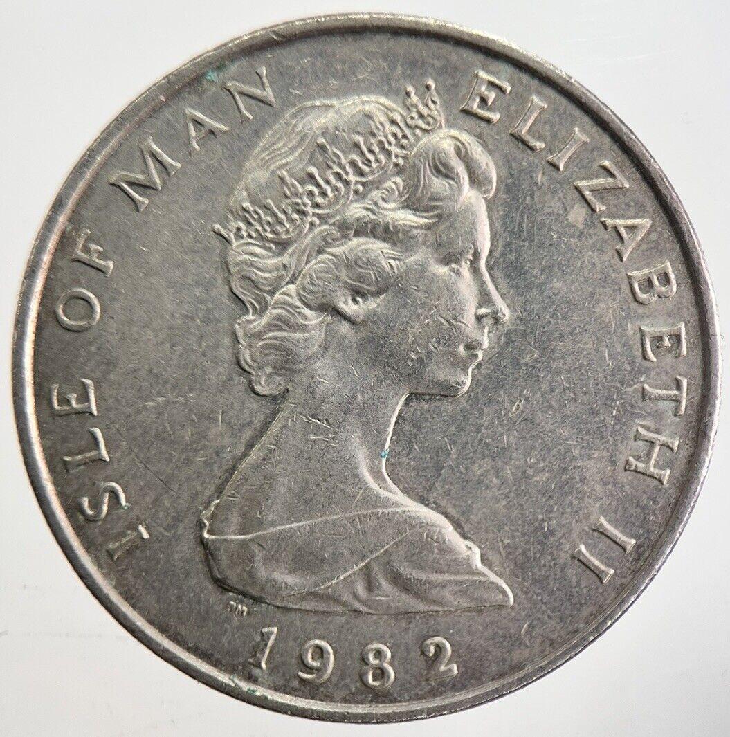 1982 Isle of Man 10p Coin | Very High Grade | a4798