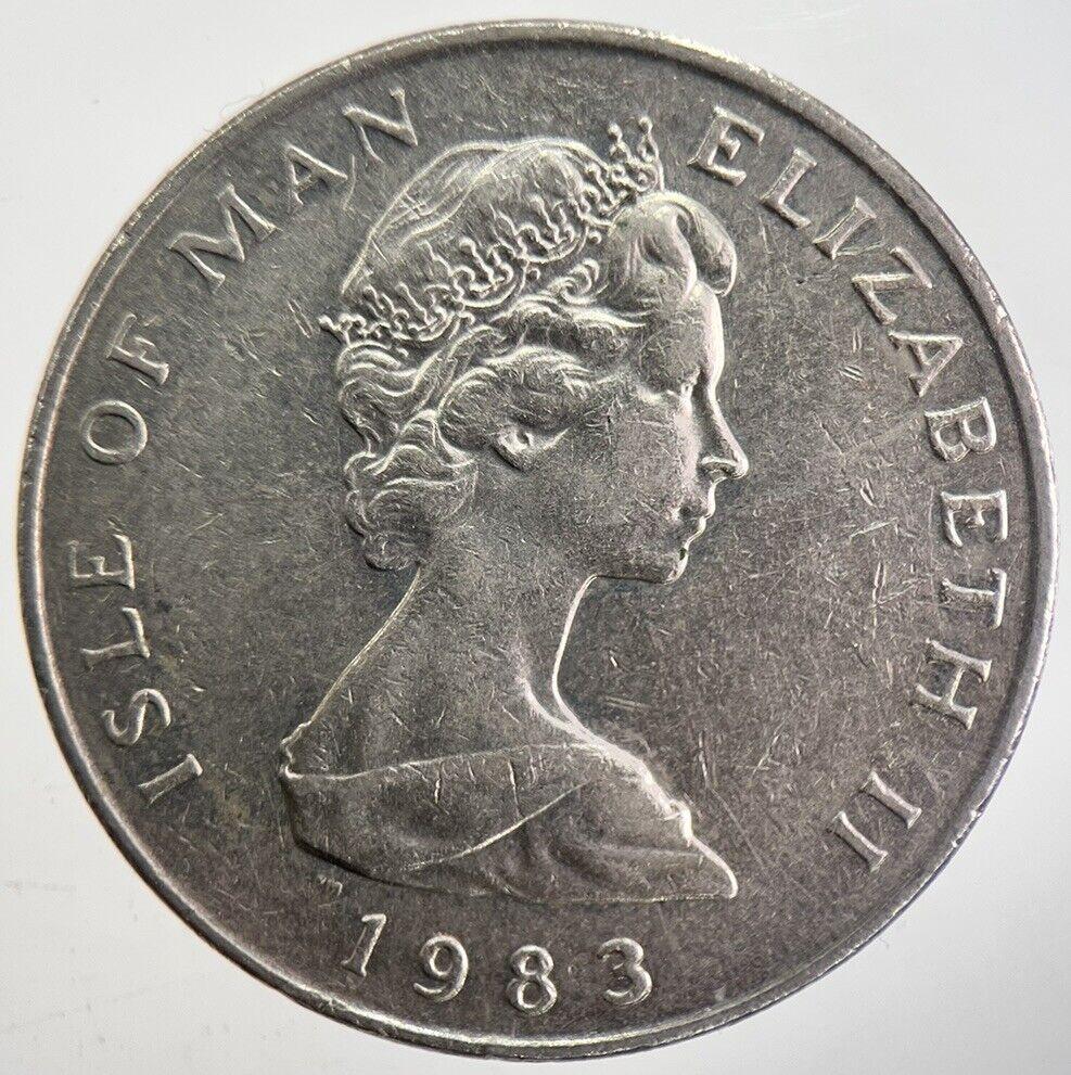 1983 Isle of Man 10p Coin | Very High Grade | a4799