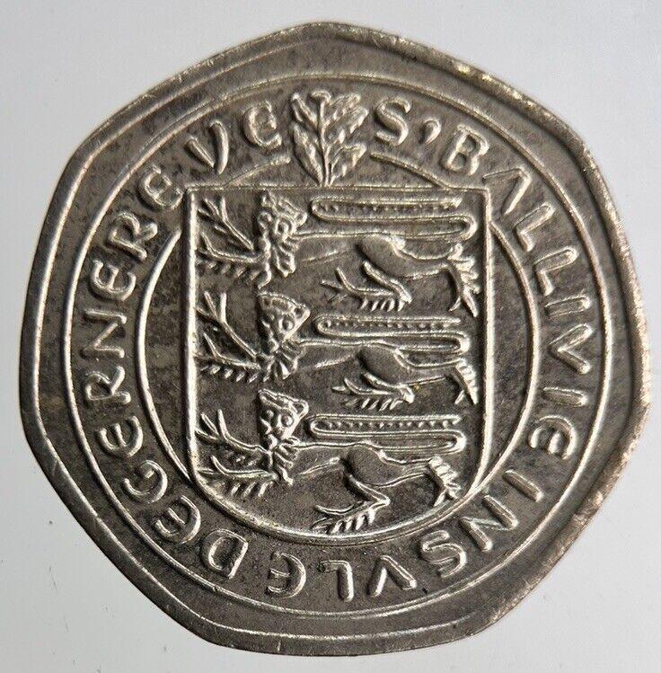 1983 Bailiwick Of Jersey 20p Twenty 20 Pence Coin | Fine Collectable Grade