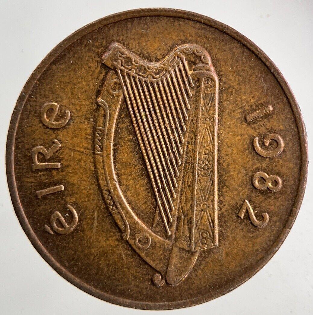 1982 Irish 2p 2 Two-Pence Coin | Fine Collectable Grade