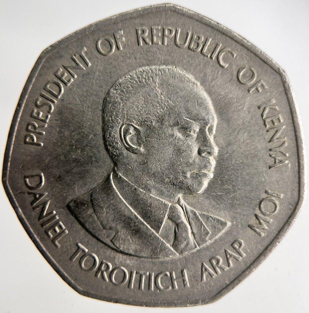 1985 Africa Kenya 5 Shillings Coin | Fine Collectable Grade