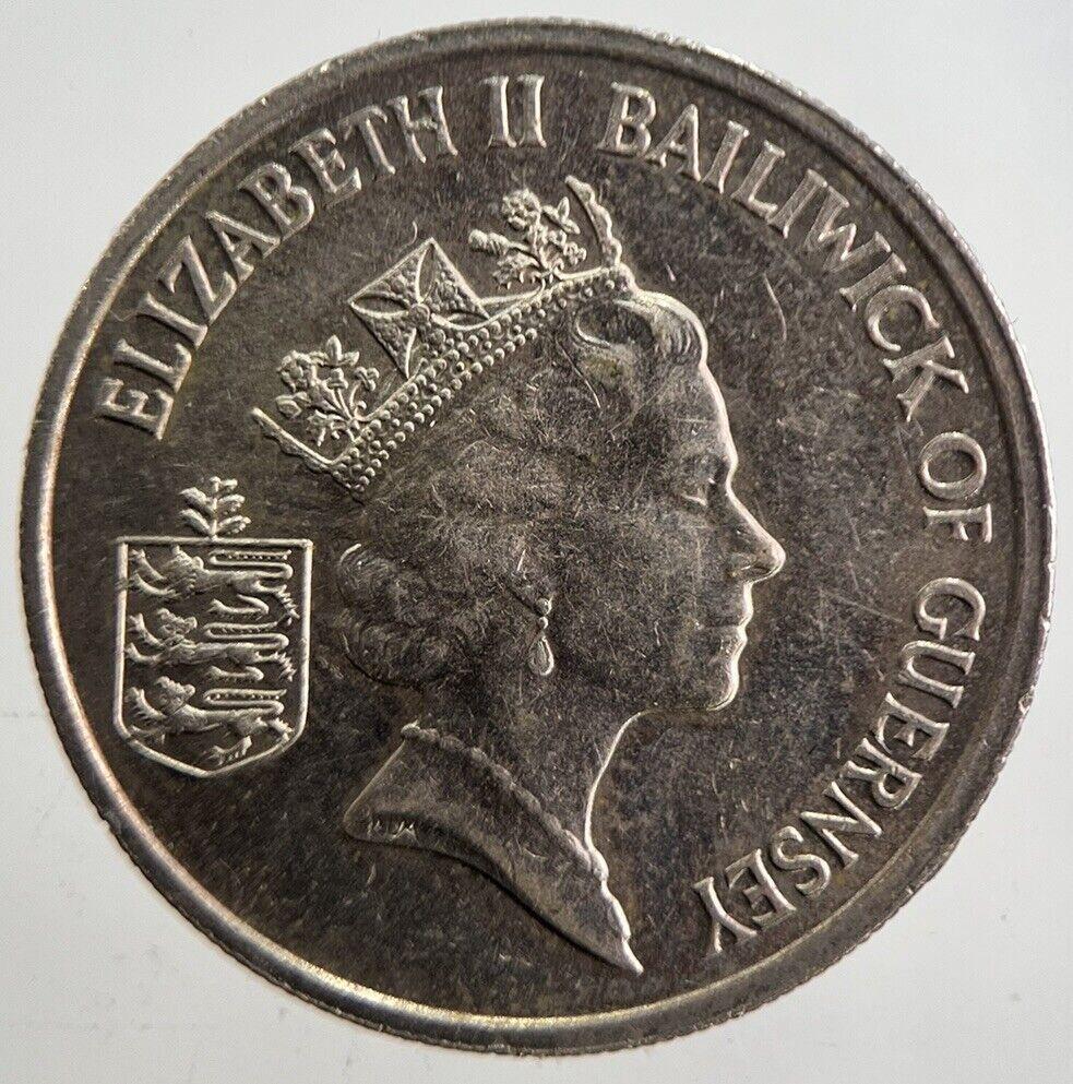 1986 Jersey 5p 5 Five-Pence Coin | Very High Grade | a4904