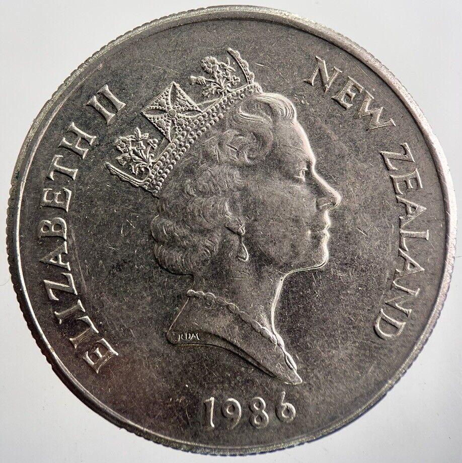 1986 New Zealand 50 Cent Coin | Very High Grade | a7595