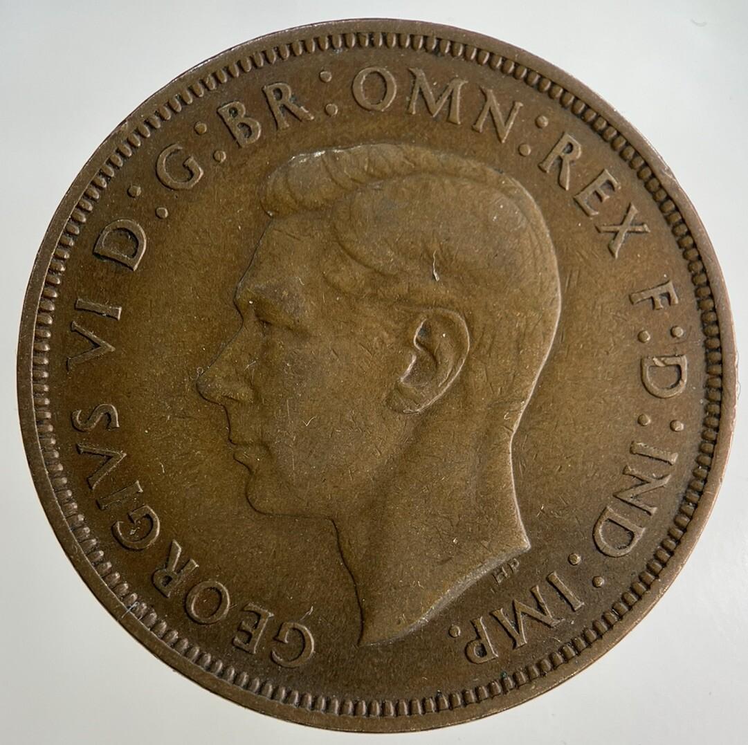 1938 George VI One Penny Coin | Collectable Grade