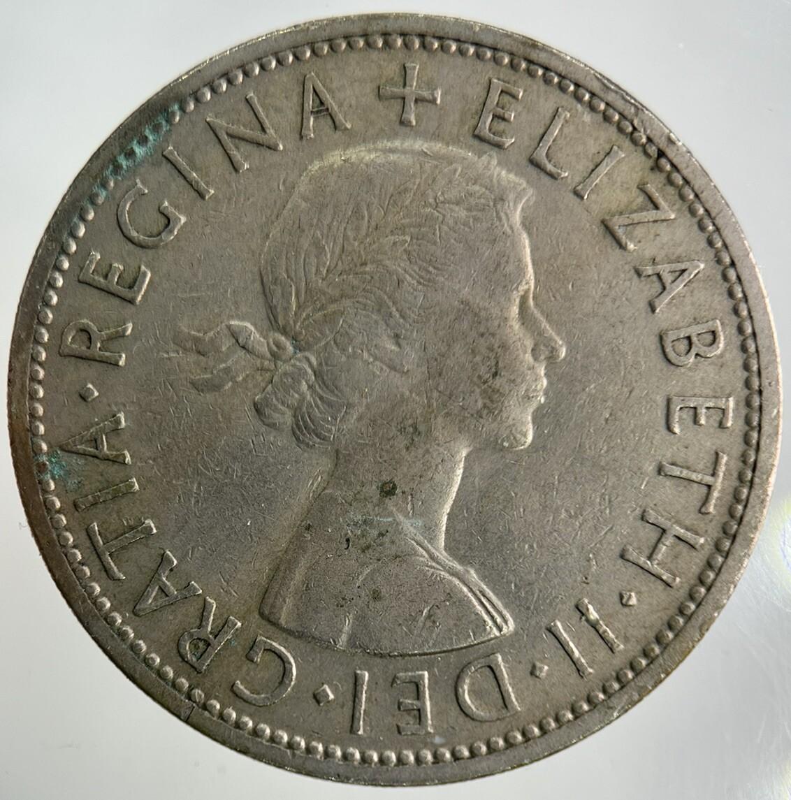 1961 Elizabeth II 2nd Half-Crown Coin | Fine Collectable Grade