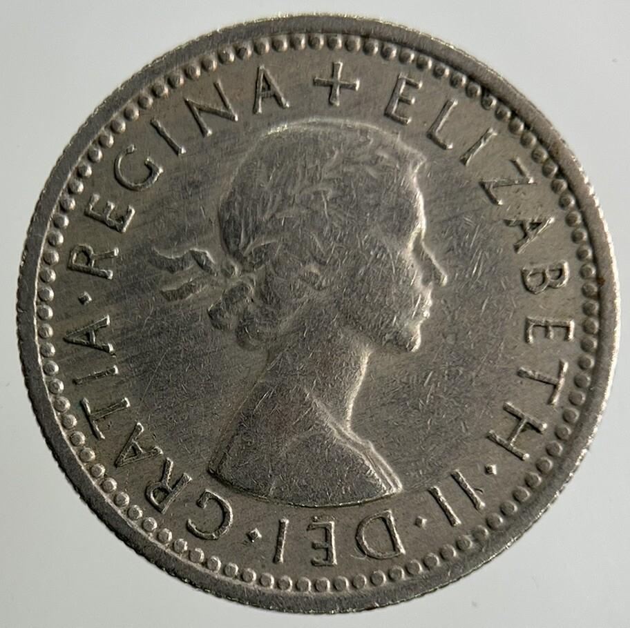 1962 Elizabeth II 2nd Sixpence Coin | Fine Collectable Grade