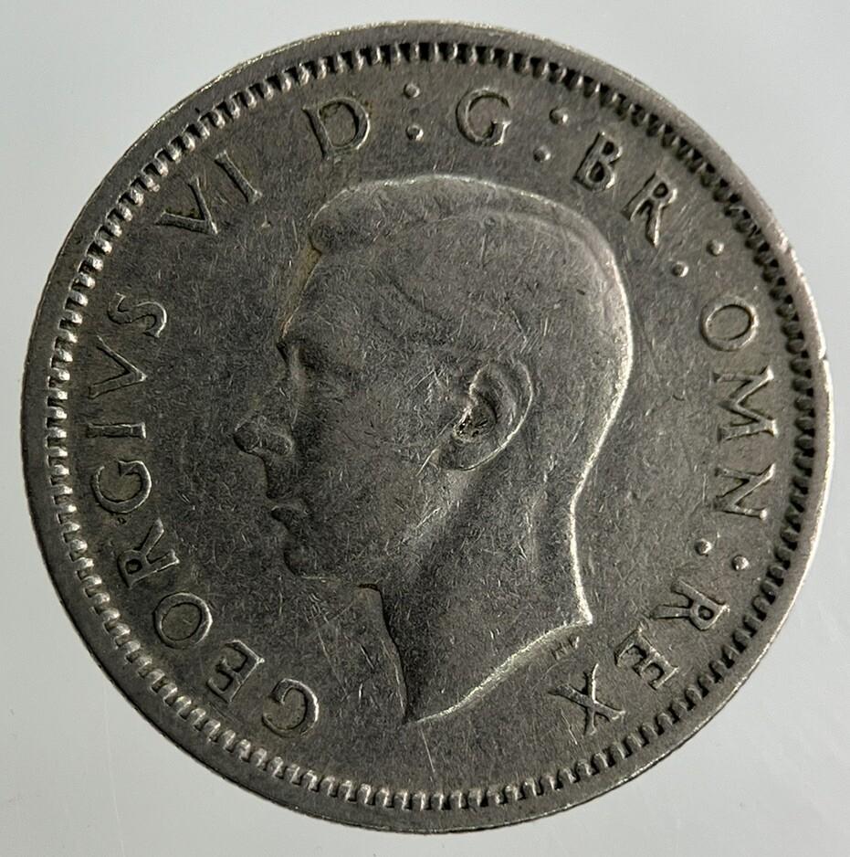 1948 George VI Sixpence Coin | Fine Collectable Grade