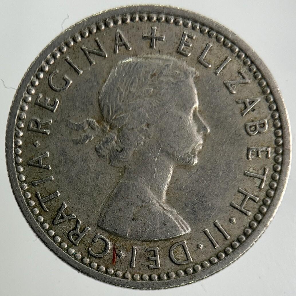 1960 Elizabeth II 2nd Sixpence Coin | Fine Collectable Grade