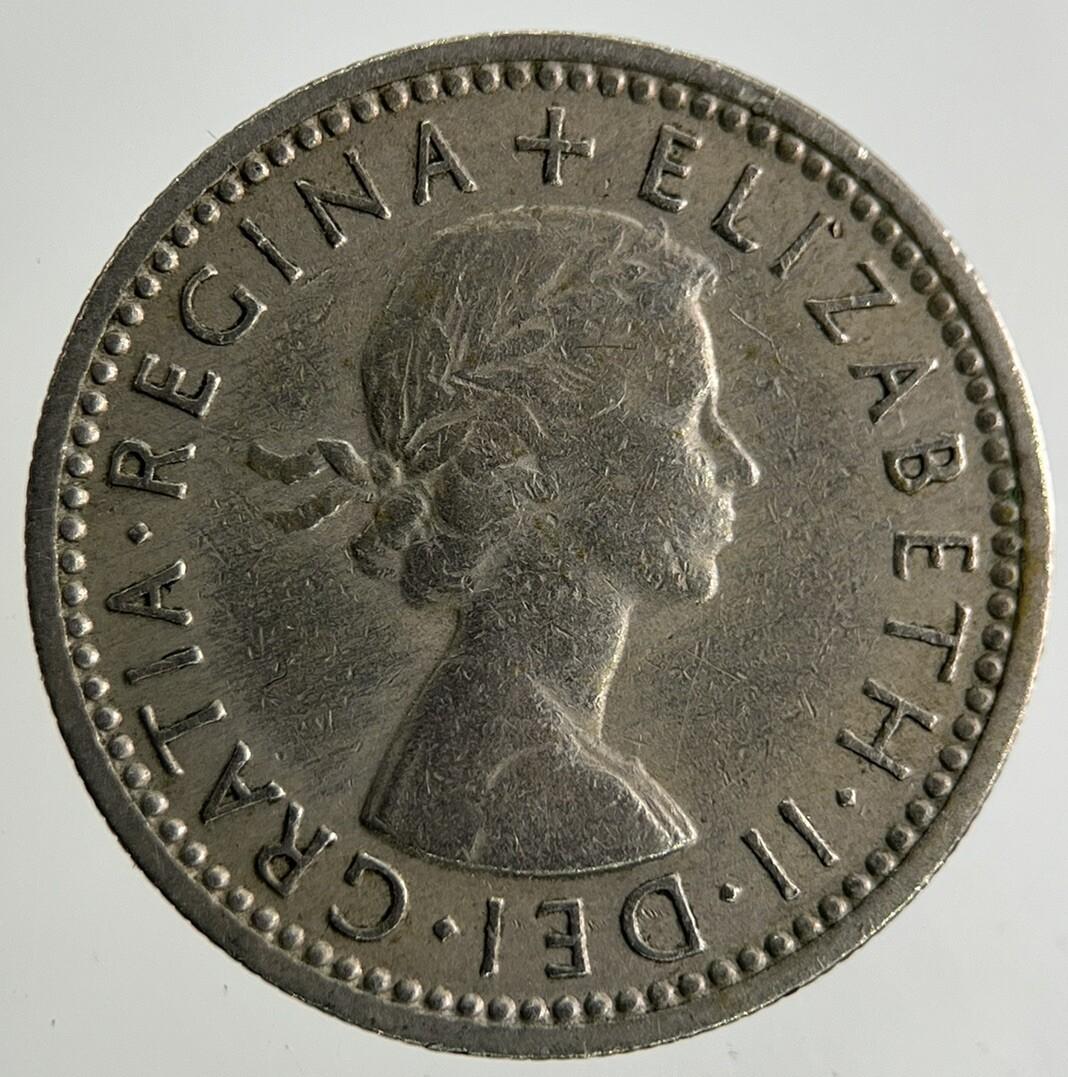 1961 Elizabeth II 2nd Sixpence Coin | Fine Collectable Grade