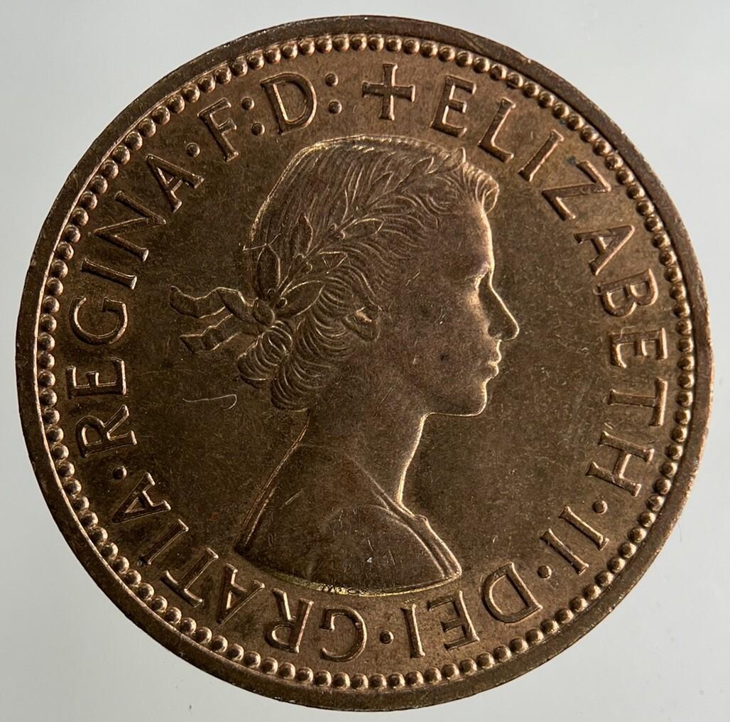 1967 Elizabeth II 2nd Half-Penny Coin | Fine Collectable Grade