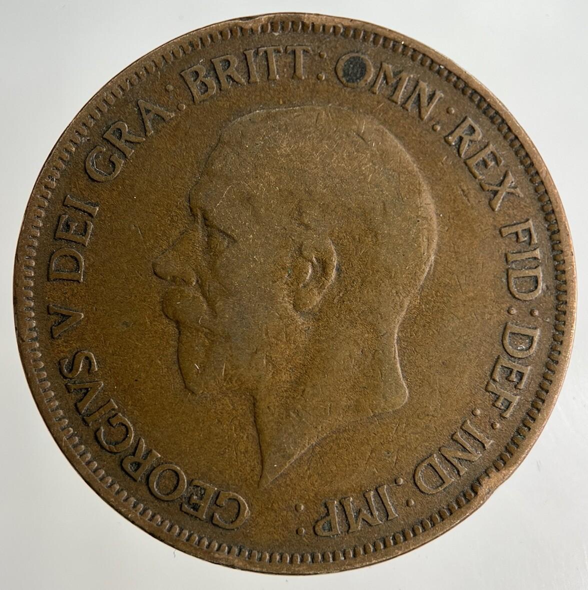 1930 George V One Penny Coin | Collectable Grade