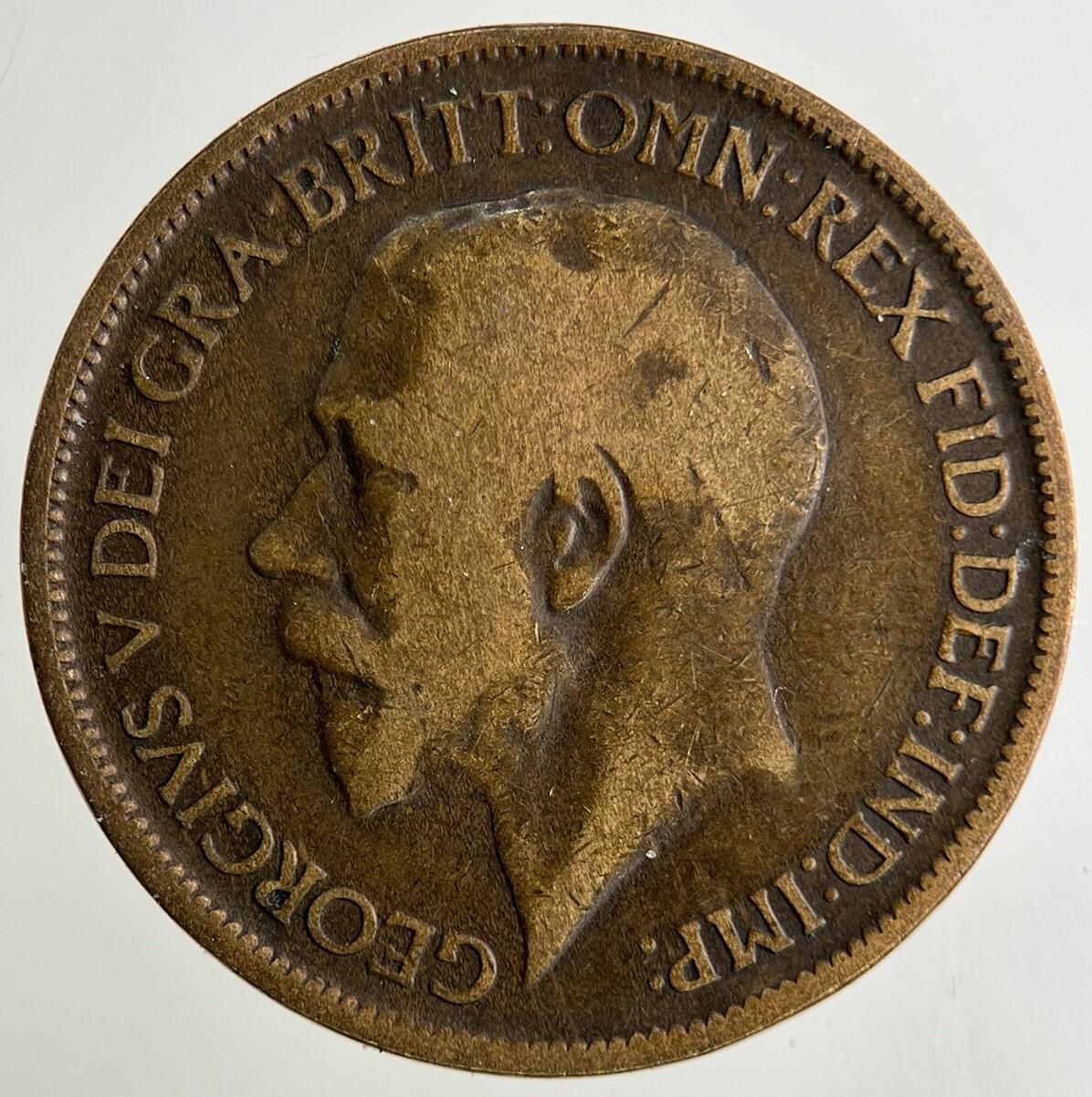 1918 George V Half-Penny Coin | Collectable Grade