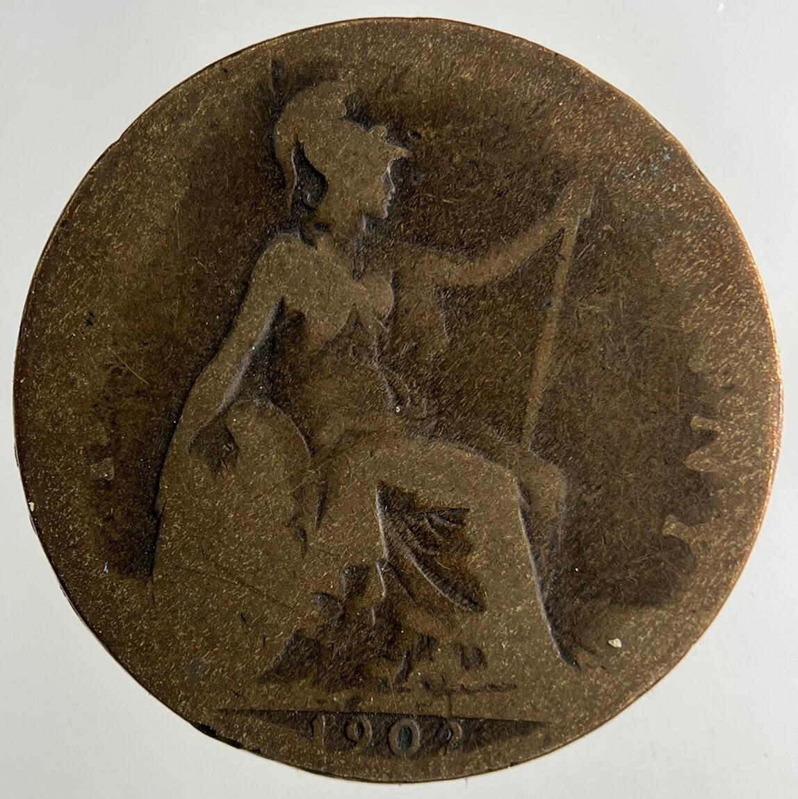 1902 Edward VII Half-Penny Coin | Collectable Grade