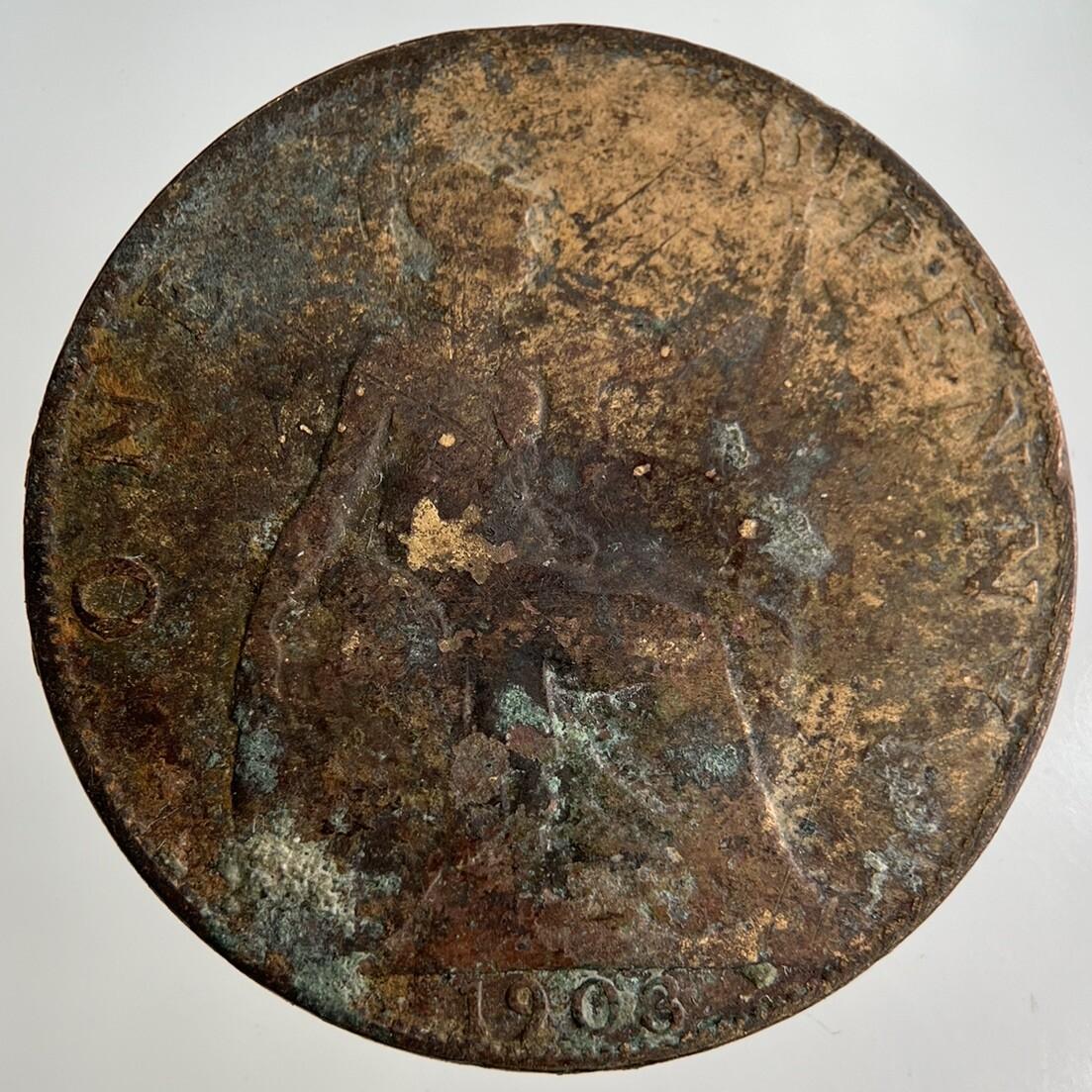 1903 Edward VII One Penny Coin | Collectable Grade