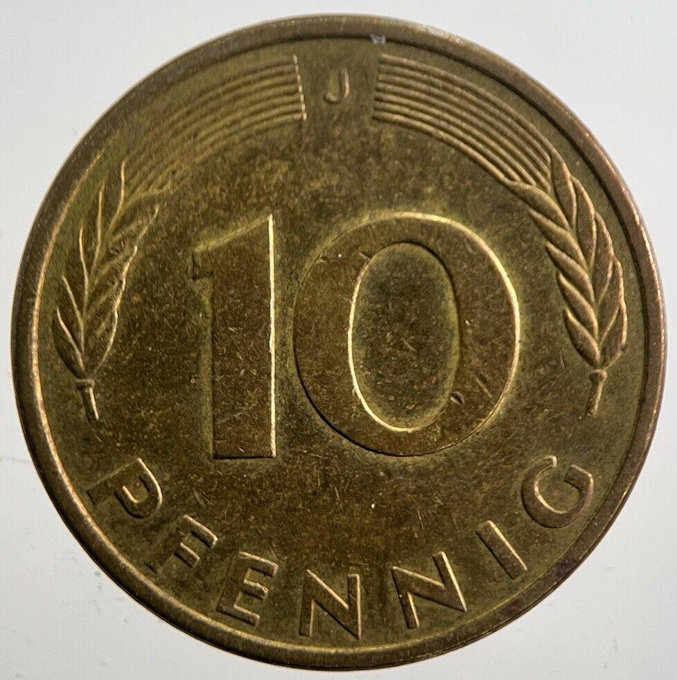 1987 Germany 10 Pfennig Coin | Very High Grade | a4937