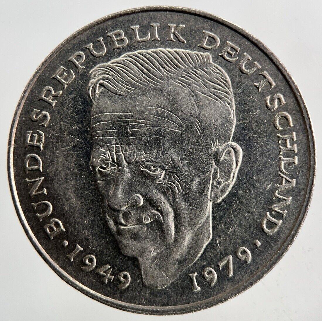 1990 Germany 2 Mark Coin | Fine Collectable Grade