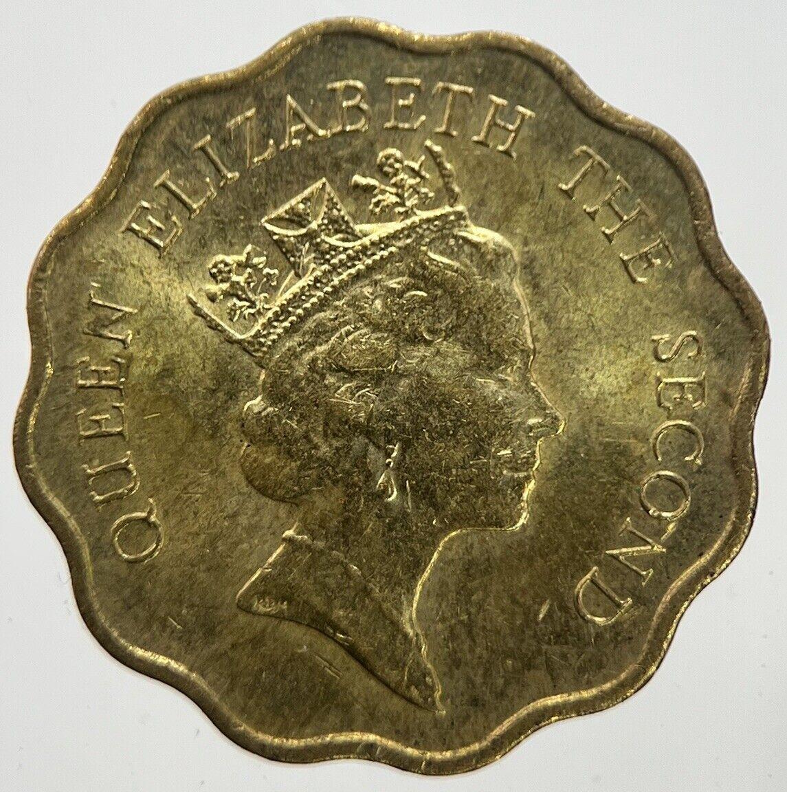 1991 Hong Kong 20 Twenty Cents Coin | Fine Collectable Grade | a7289