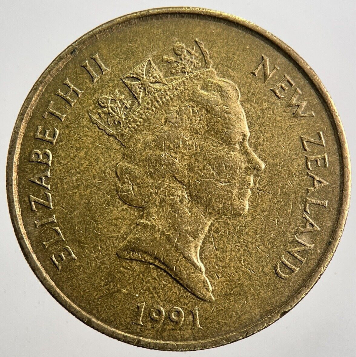 1991 New Zealand 2 Two Dollars Coin | Very High Grade | a7594