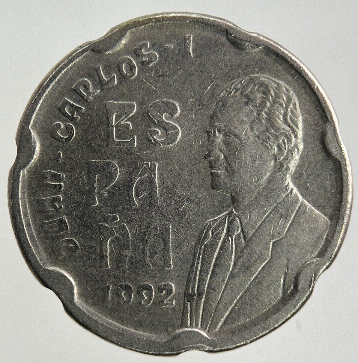 1992 Spain 50 Pesetas Coin | Fine Collectable Grade