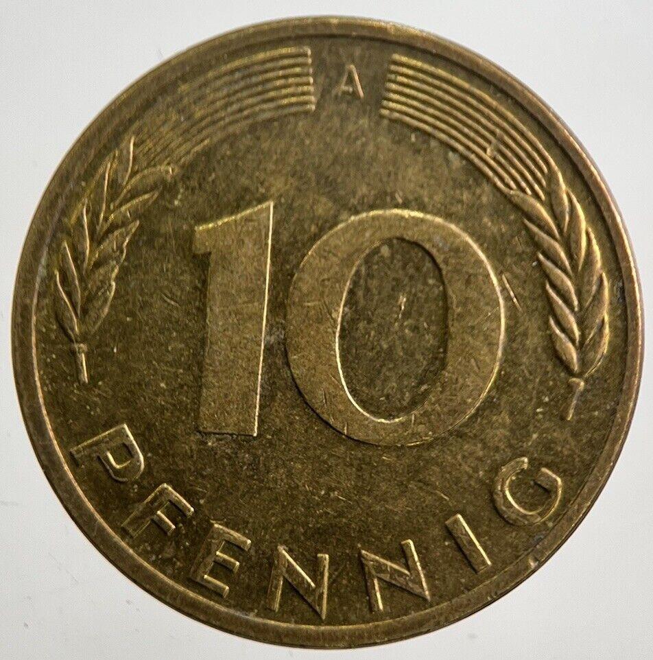 1993 Germany 10 Pfennig Coin | Very High Grade | a4938
