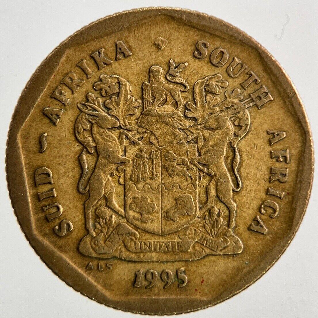 1995 South Africa 50 Cent Coin | Fine Collectable Grade