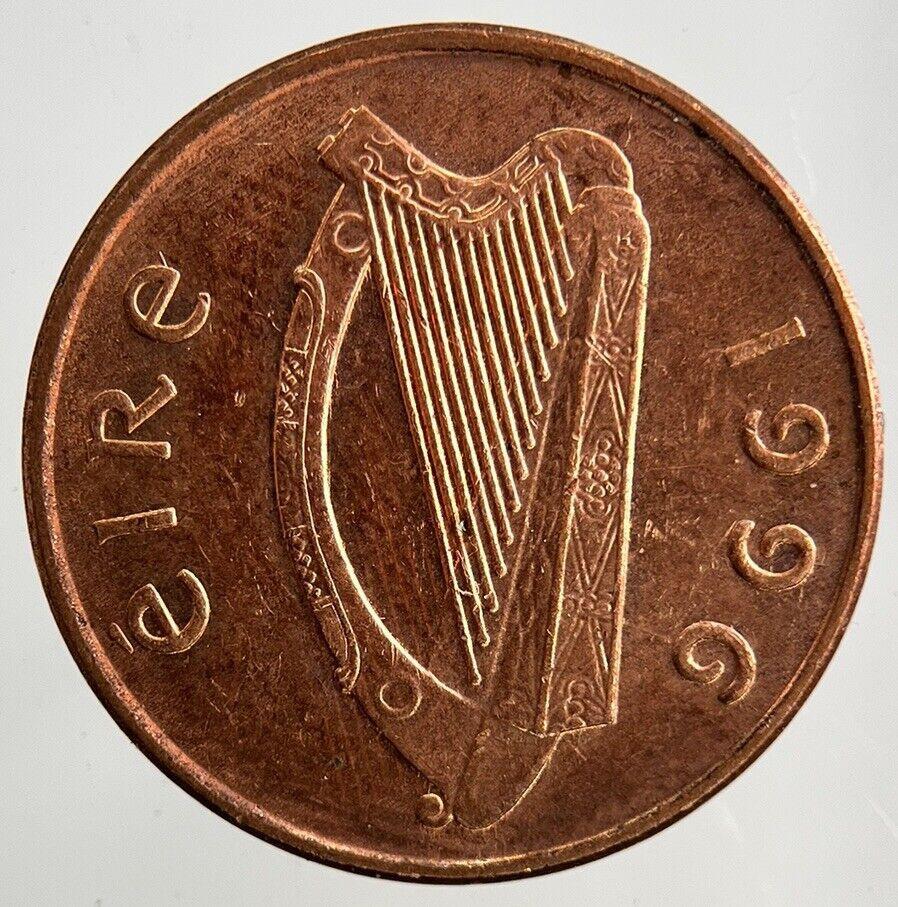 1996 Irish 1p One-Pence Coin | Fine Collectable Grade