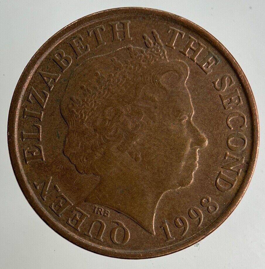 1998 Jersey 1p One Penny Coin | Fine Collectable Grade