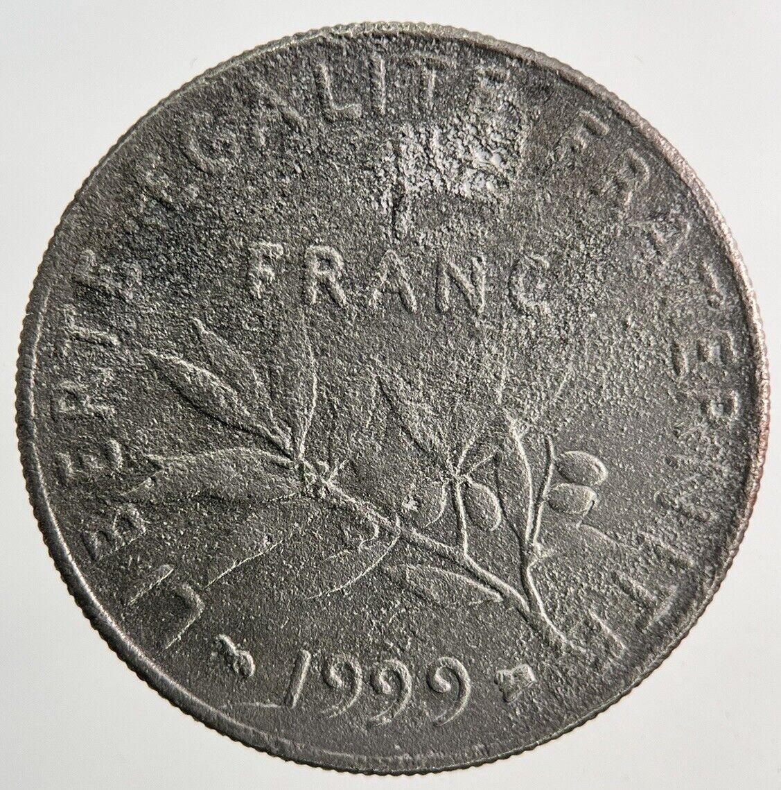 1999 France 1 Franc Coin | Fine Collectable Grade